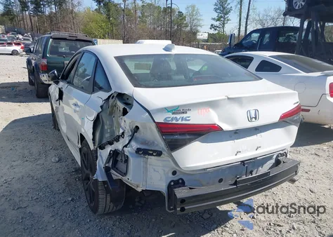 2024 Honda Civic Sport z USA, uszkodzony, nr VIN 2HGFE2F51RH520292